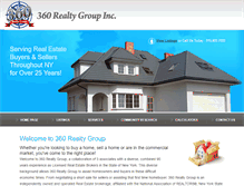 Tablet Screenshot of 360realtygroup.com